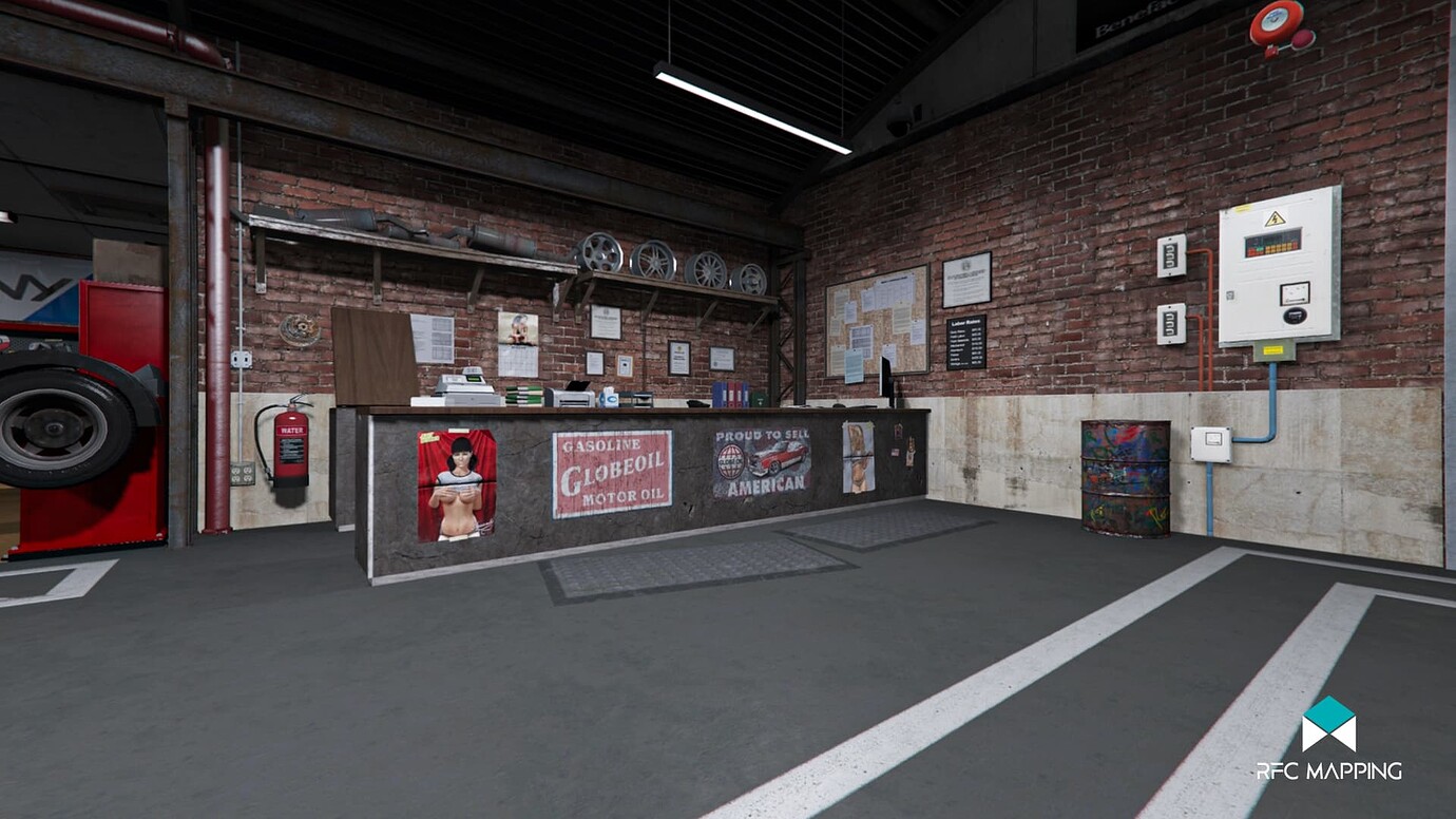 Mlo Route Garage Car Workshop Fivem Releases Cfx Re Community