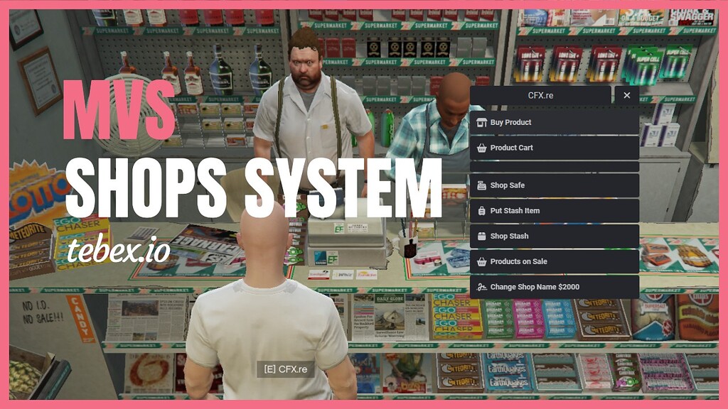 Paid Esx Qb Shops Purchase System Fivem Releases Cfx Re Community