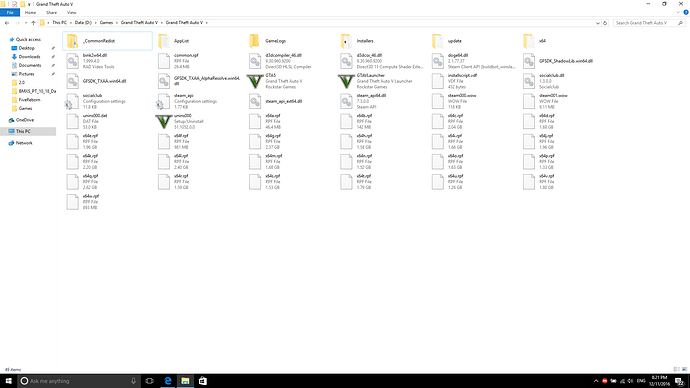 GTA V folder