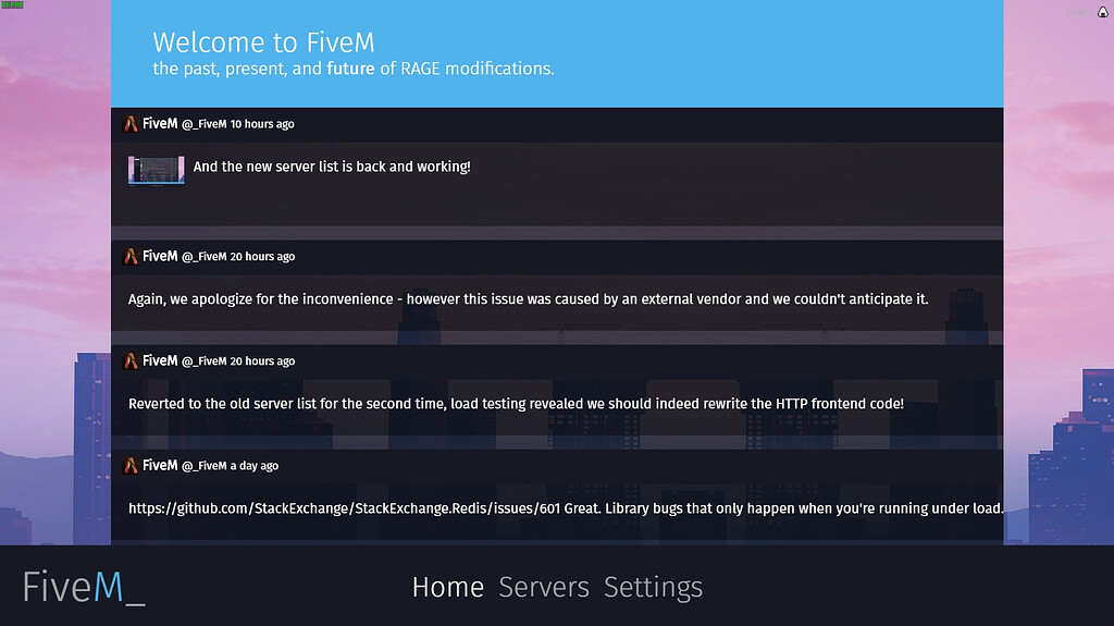 Different Client? - FiveM Client Support - Cfx Forum