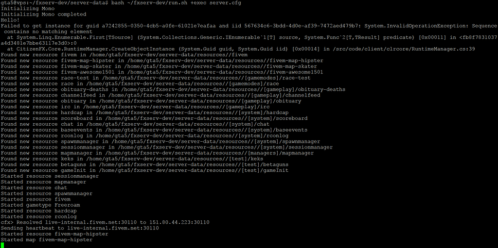 [HELP] Error on starting server - Server Discussion - Cfx Forum