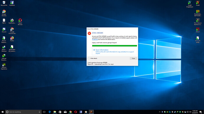 FiveM crashes when server is loading - FiveM Client Support - Cfx Forum