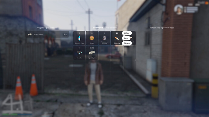 GTAV-RP-FiveM-Inventory