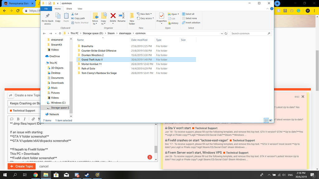 Keeps Crashing on Start - FiveM Client Support - Cfx.re Community
