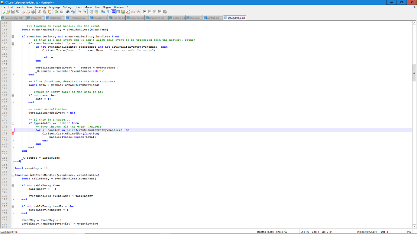 Lua Script Error - Server Discussion - Cfx.re Community