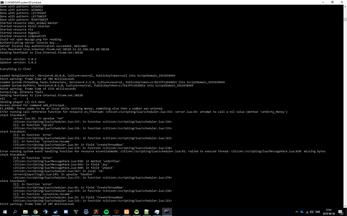 Help with my server please! - Discussion - Cfx Forum