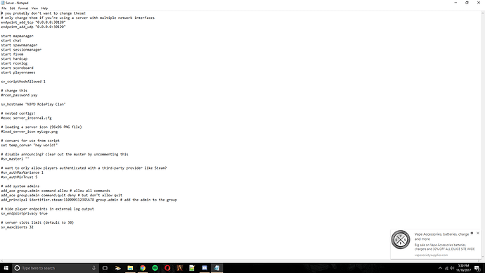 Server help please! - Server Discussion - Cfx Forum