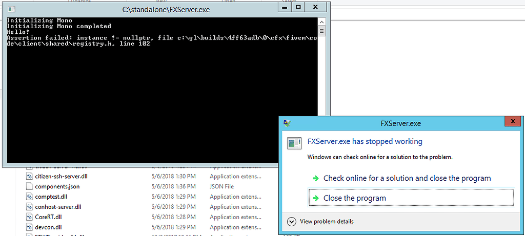 Problem on starting server - Server Discussion - Cfx.re Community