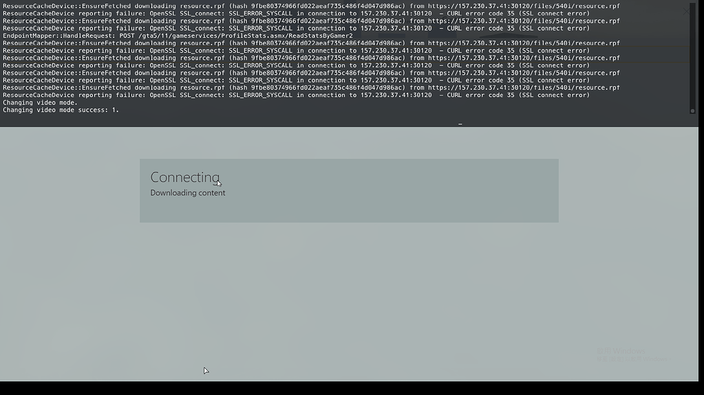 Connect error 35 - FiveM Client Support - Cfx.re Community