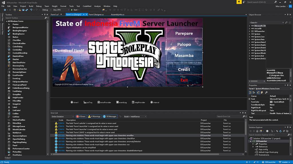 Globally banned during testing stage of the making on Launcher ...