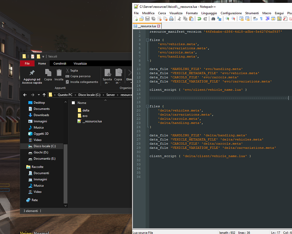 More vehicle in one resource.lua? - Discussion - Cfx Forum