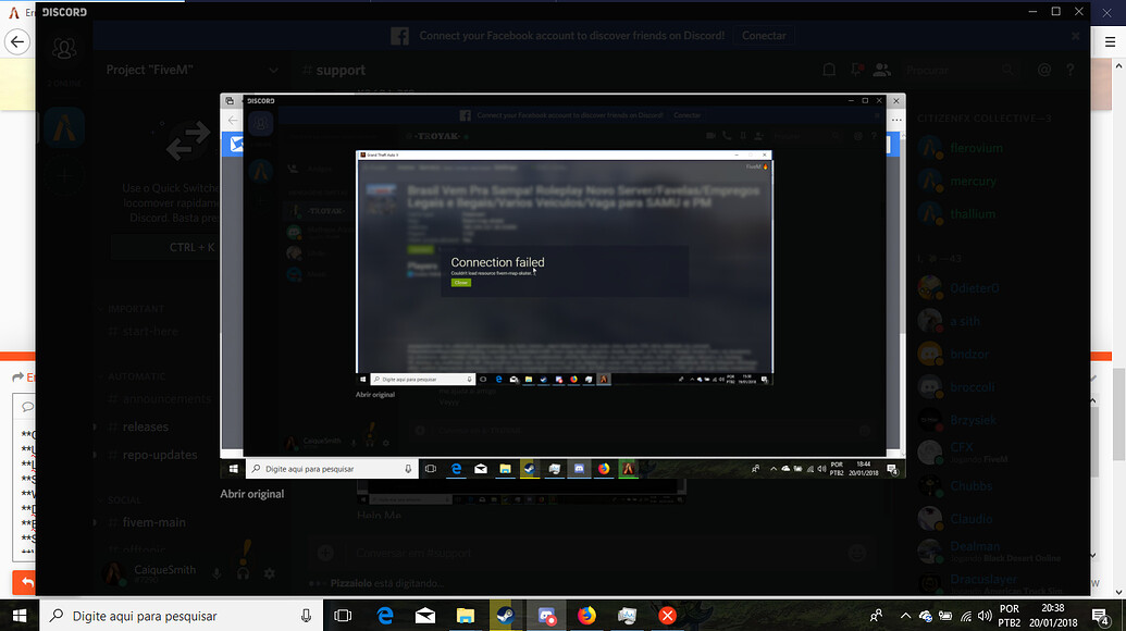 Error Server FiveM - FiveM Client Support - Cfx Forum