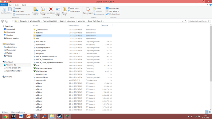 Gta v folder screenshot FiveM 1