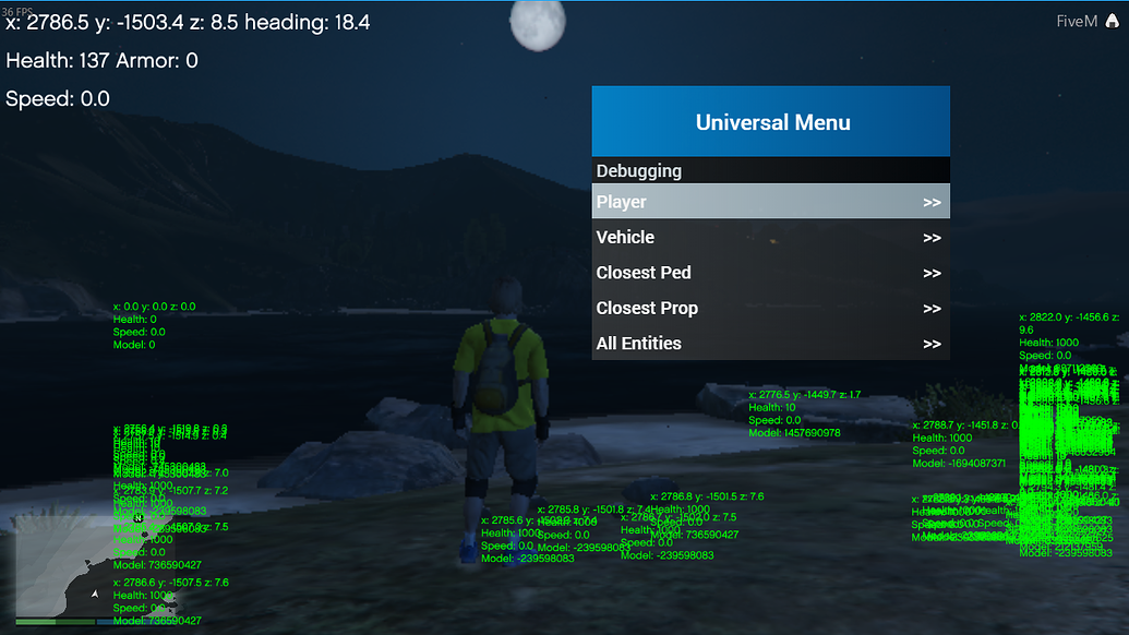 [Universal Menu] Debugging Menu Module - FiveM Releases - Cfx Forum