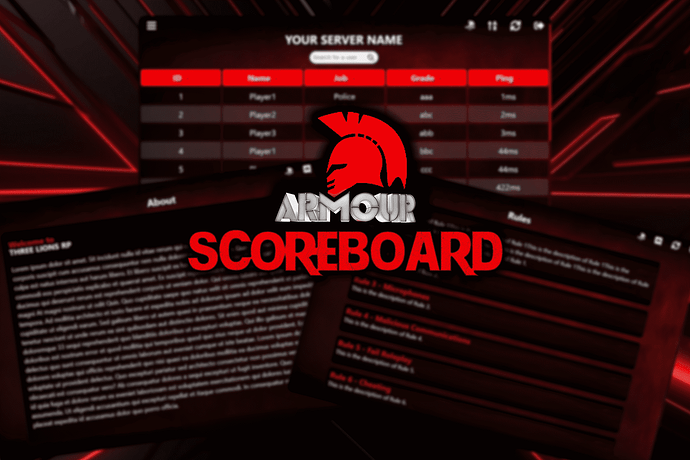 [ESX/QB] Scoreboard / PlayerList / Infoboard Thumbnail