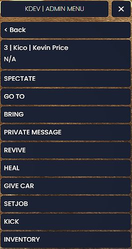 [PAID] KD Admin Menu | ESX thumbnail 4