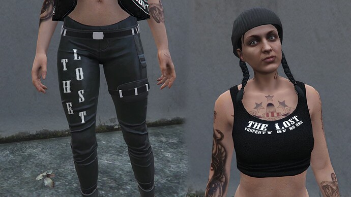 [PAID][CLOTHING] The Lost MC (Female Version) thumbnail 3