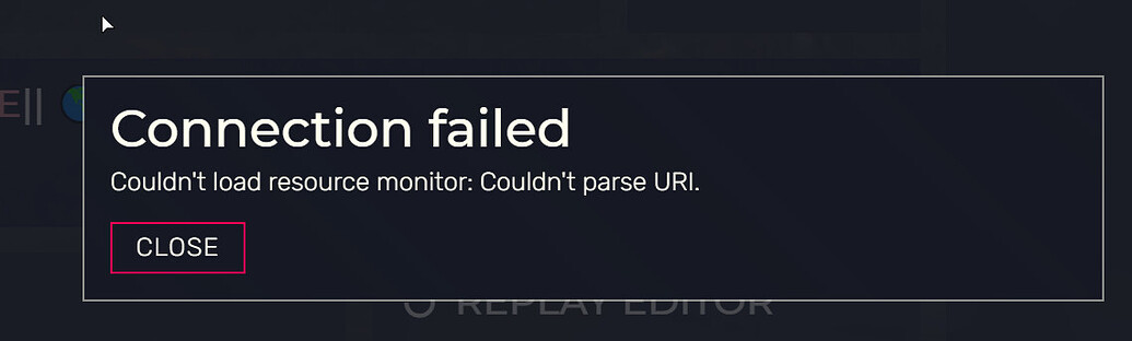Couldn't load Resource monitor error - Resource Support - Cfx Forum
