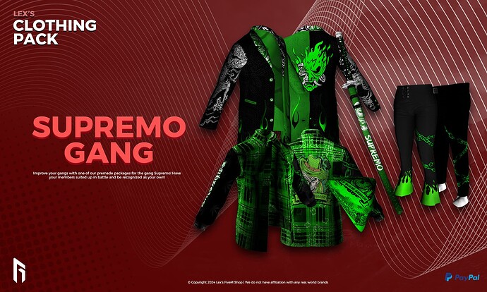 [PAID] Supremo Gang Clothing Package [CHEAP]  Thumbnail