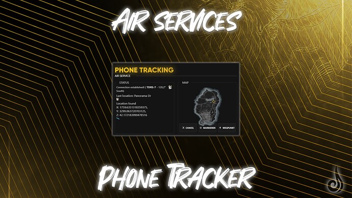 [FiveM] [Paid] AIR_Phonetracking UI | ESX Thumbnail