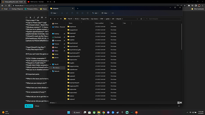 I keep getting this crash - FiveM Client Support - Cfx.re Community