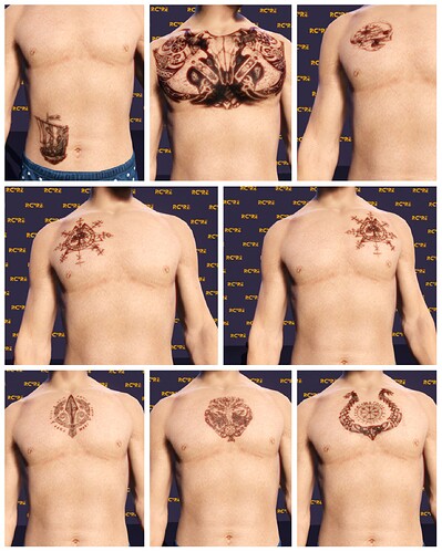 [ADDON] Viking Tattoo Pack - RCore Tattoo thumbnail 3