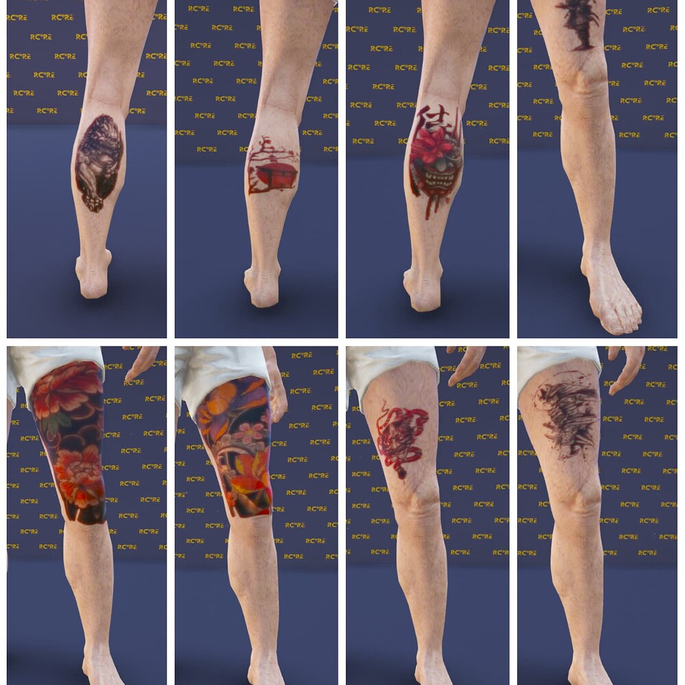 [ADDON] Japanese Tattoo Pack - RCore Tattoo - FiveM Releases - Cfx.re ...