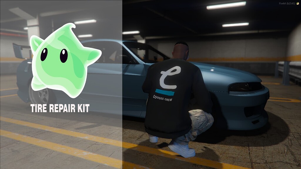 Tire Repair Kit [QBCORE, ESX] - FiveM Releases - Cfx.re Community