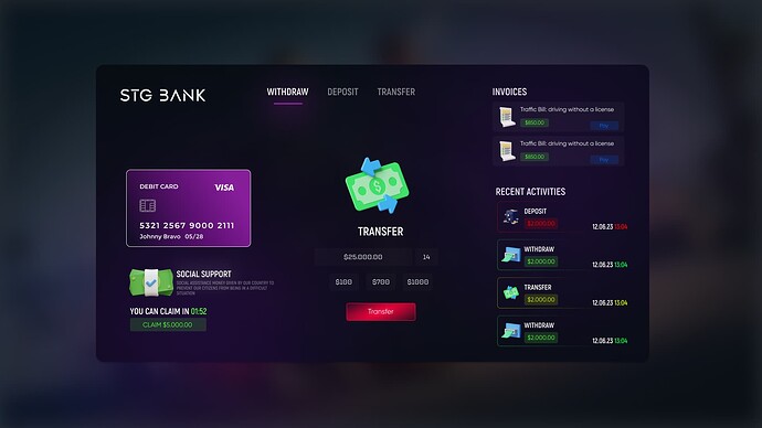 Banking System [ESX/QB] thumbnail 3