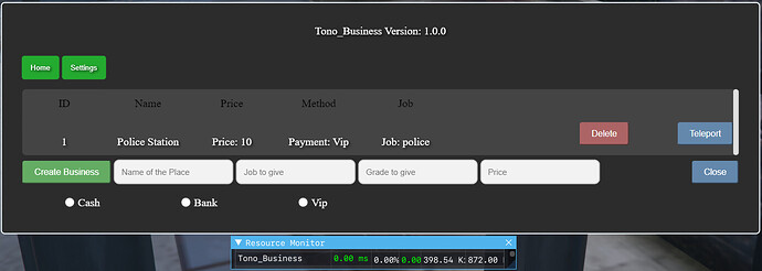 [STANDALONE] Tono Business Seller (Sell Jobs Within the Game) Thumbnail