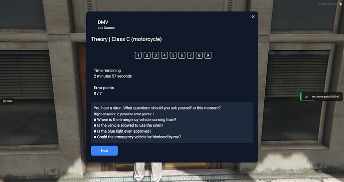 [PAID] [QB/ESX] Automatic Driving School thumbnail 2