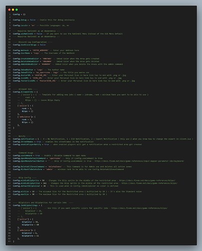 [PAID] [ESX] mx_sperrzone - exclusion zone script [UPDATE 1.2.0 + NativeUI] thumbnail 3