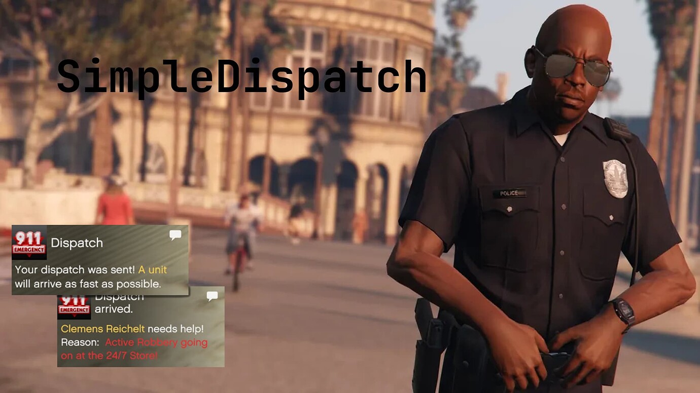 SimpleDispatch (Command) - FiveM Releases - Cfx Forum