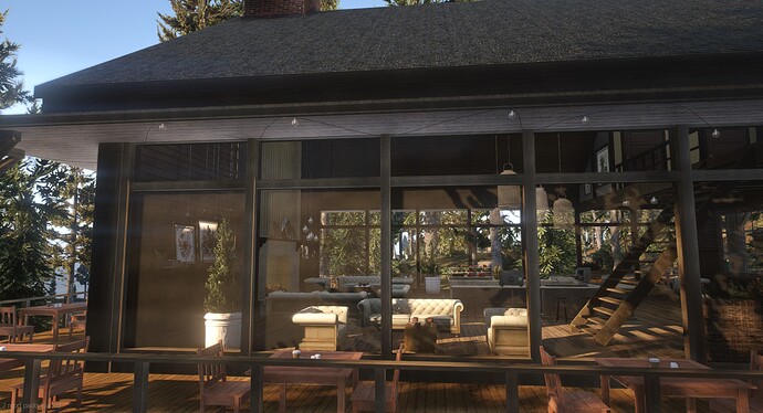 [PAID] [MLO] [XMAS] Cozy Forest Mountains Coffee Shop (Paleto Bay Winter Coffe Shop) Five M - MLO thumbnail 3