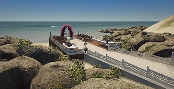 [PAID] [MAP] Beach Wedding thumbnail 2