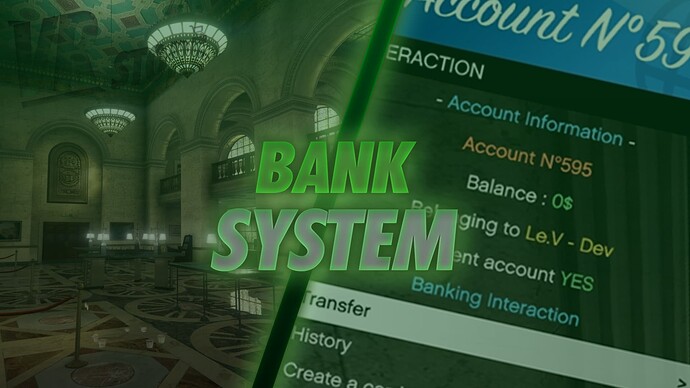 [PAID] VR_Store | BankSystem - RageUI V2 Thumbnail