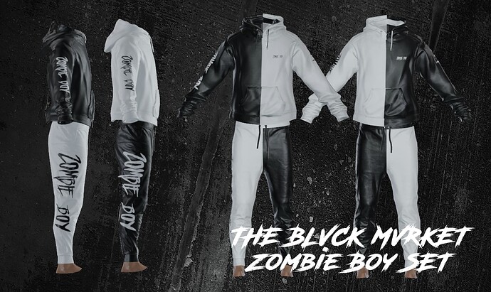 [CLOTHING] Zombie Boy Fit | MP Male Thumbnail