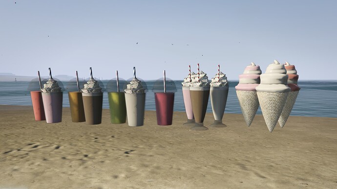 [PAID] [PROPS] 13 Props Juices, milkshake, ice cream Thumbnail