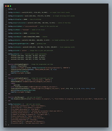 Advanced Truck Robbery [ESX] & [OPEN SOURCE] Thumbnail