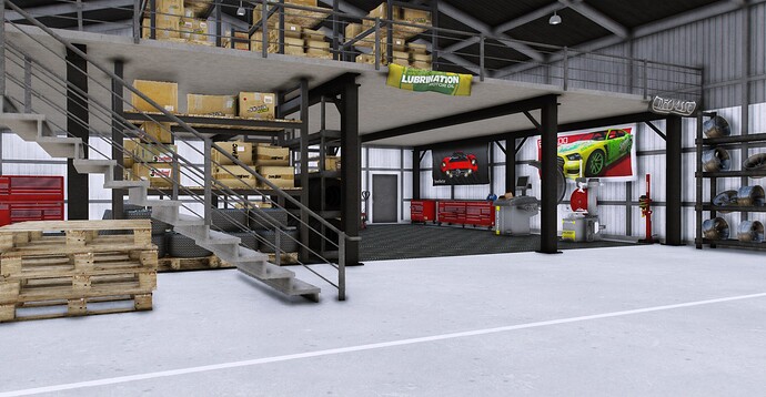 Large Barn Garage & Parts Store Paleto Bay thumbnail 4