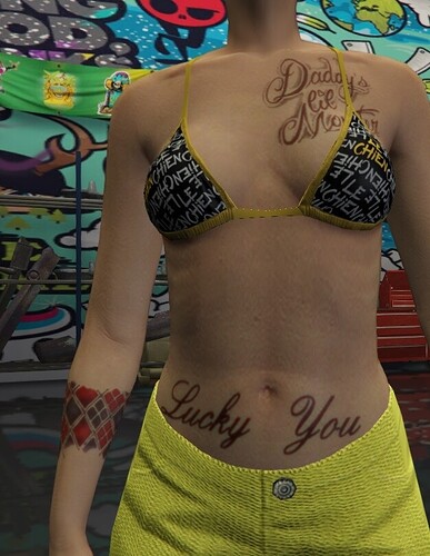 [RELEASE][PAID]Big pack Halloween clothes/makeup/tattoos - 38 files[OPTIMISATION]  thumbnail 26