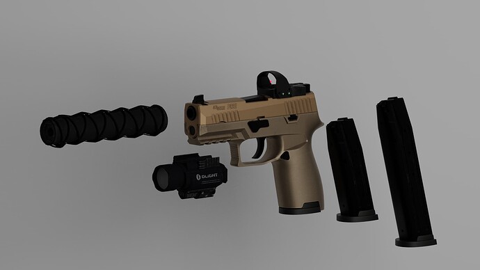[Custom Weapon] Sig Sauer M18 | Add-on | Animated Thumbnail