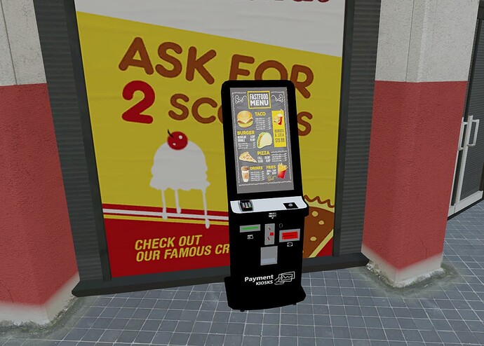Self-service kiosk [Addon Prop] Thumbnail