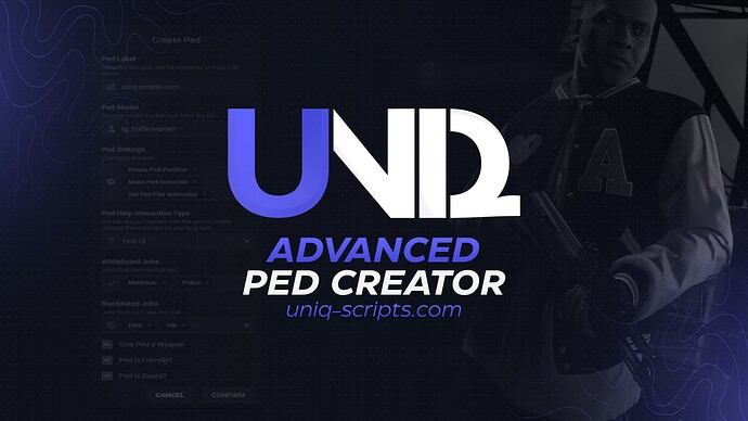 [Paid] Advanced Ped Creator [ESX/QB/OX] Thumbnail