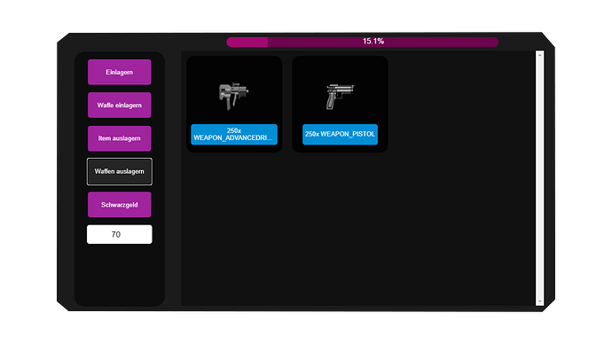 [Outdated][Paid] Frak and Player Storage [ESX/MySQL async] thumbnail 2