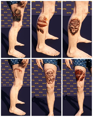 [ADDON] Sons Of Anarchy Tattoo Pack - RCore Tattoo thumbnail 8