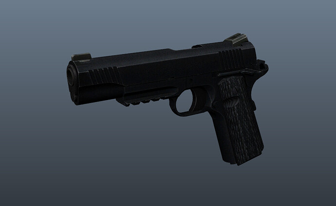 [PAID] [ADDON] M45A1 pistol by Divined (black & gold) Thumbnail