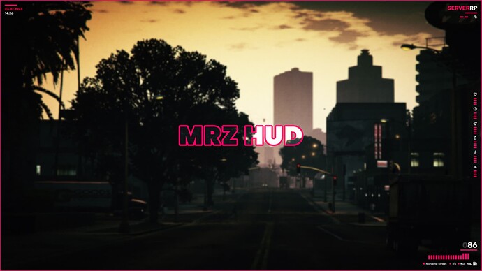 MRZ HUD | Standalone - ESX | Modern HUD Script | Speedometer - Statuses Thumbnail
