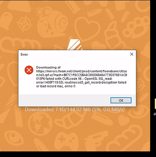 Can't download Five m - FiveM Client Support - Cfx Forum