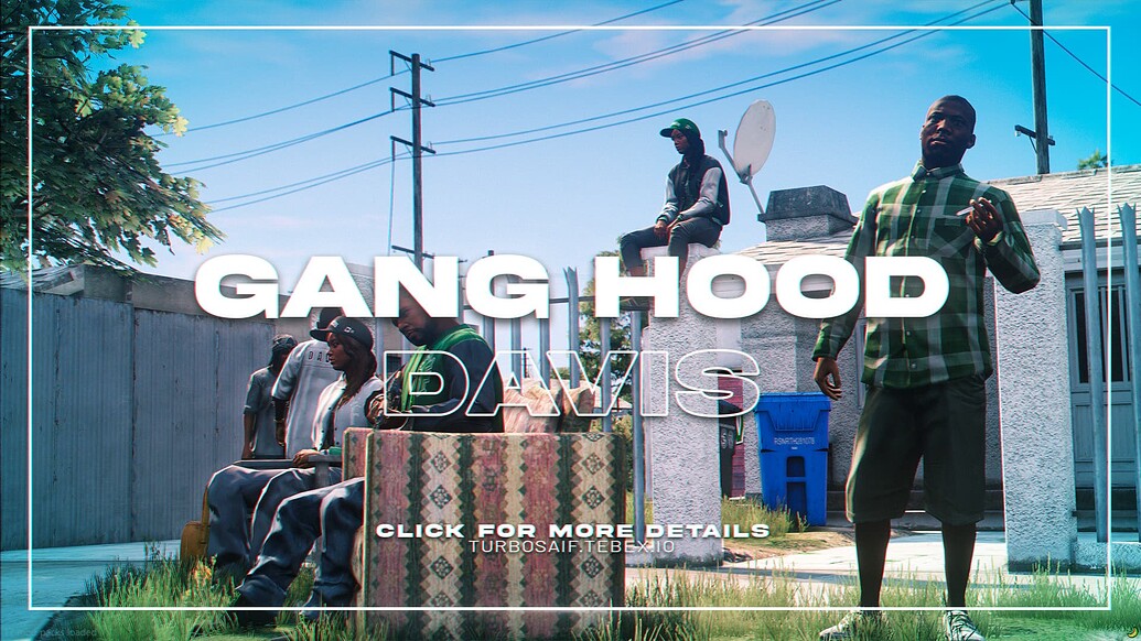 [PAID] The Davis Gang Hood by TurboSaif FiveM Exterior - FiveM Releases ...